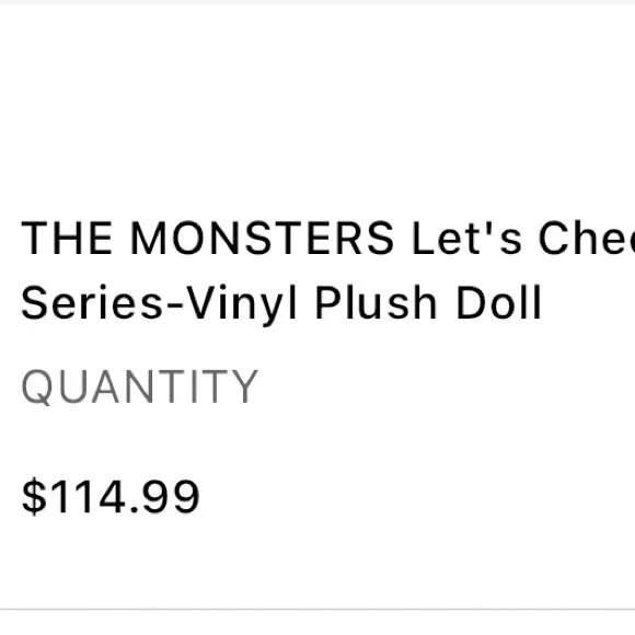 NEW Pop Mart The Monsters LABUBU Let's Checkmate Plush - Picture 4 of 6